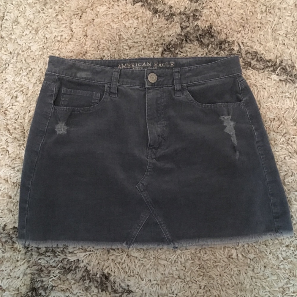 Grey “super stretch” skirt